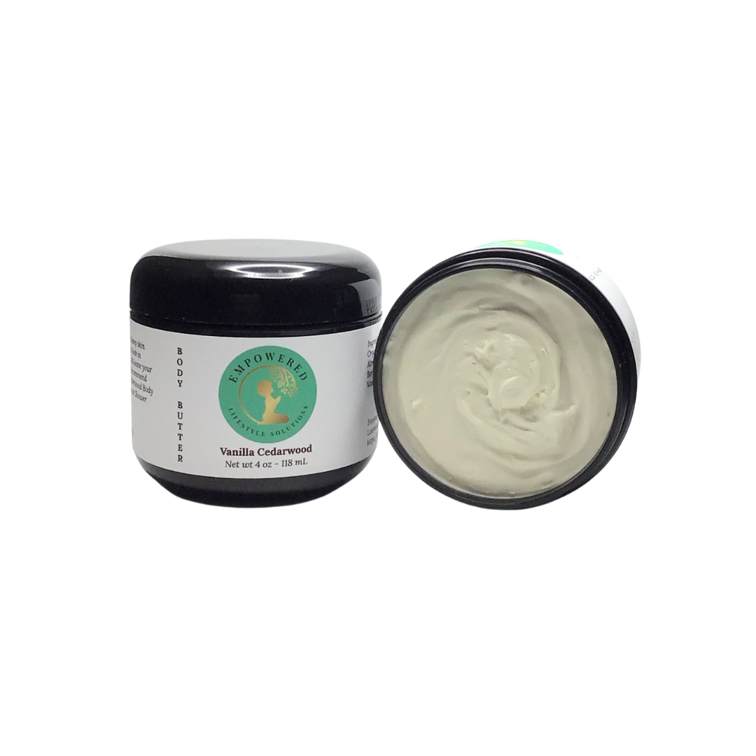 Vanilla Cedarwood Whipped Body Butter 4 oz
