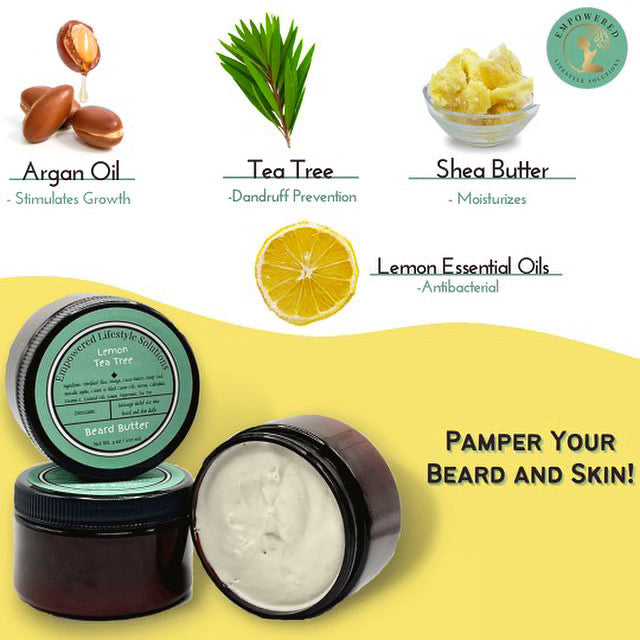 Lemon Tea Tree Beard Collection