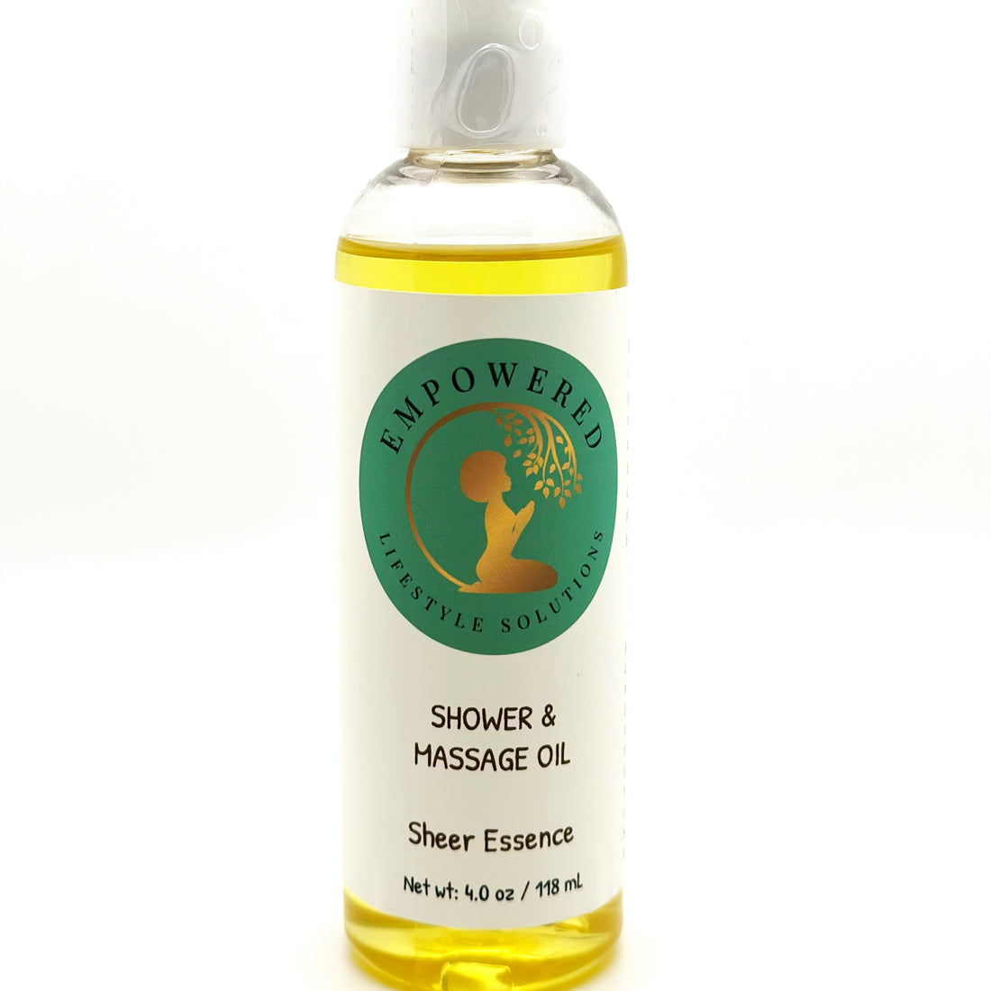 Sheer Essence Shower & Massage Oil 4 oz