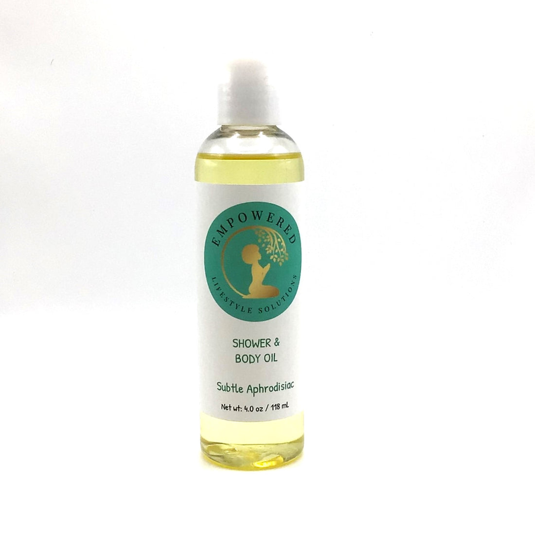 Subtle Aphrodisiac Shower & Massage Oil 4 oz