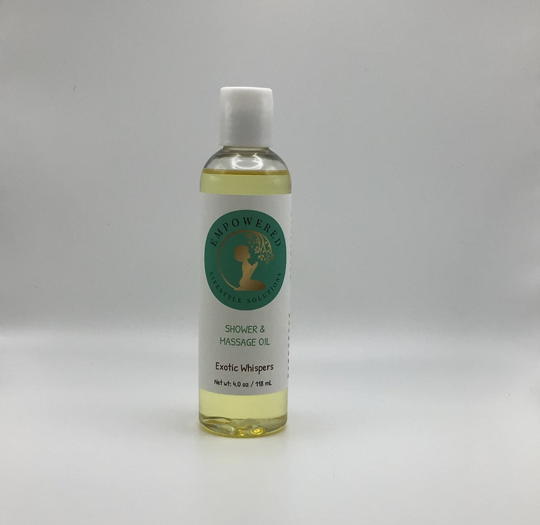 Exotic Whispers Shower & Massage Oil